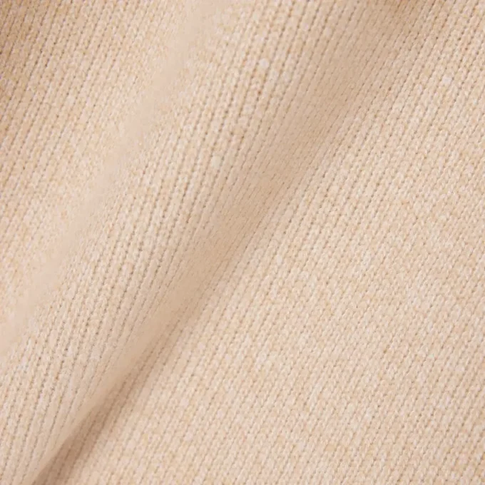 Oversized ribbet polosweatshirt