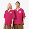 Oversized satengpologensere med Runway-merke