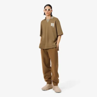 Oversized satengpologensere med Runway-merke