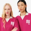 Oversized satengpologensere med Runway-merke