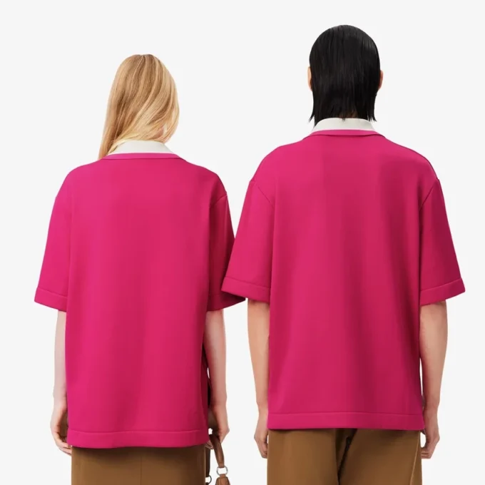 Oversized satengpologensere med Runway-merke