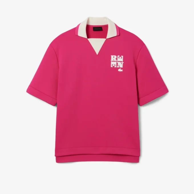 Oversized satengpologensere med Runway-merke