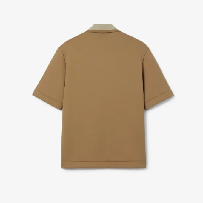 Oversized satengpologensere med Runway-merke