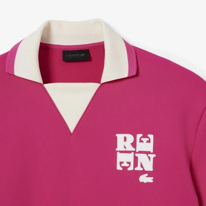 Oversized satengpologensere med Runway-merke