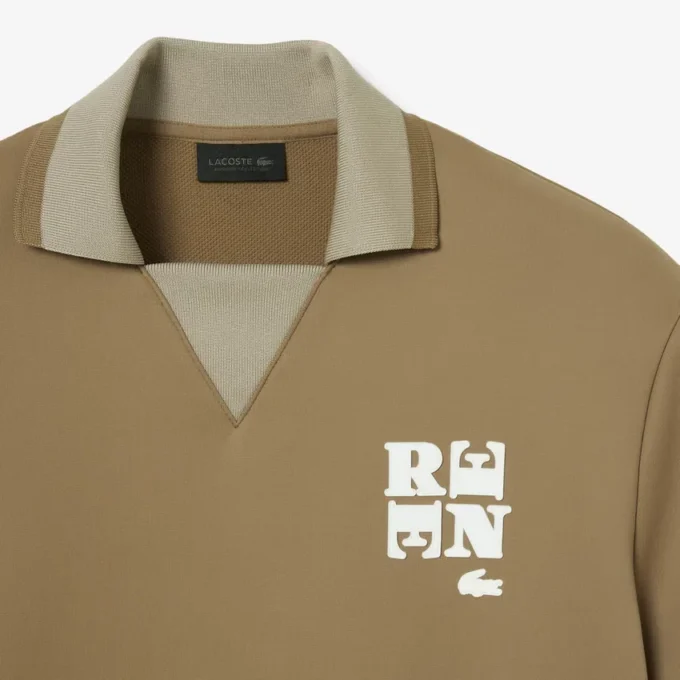 Oversized satengpologensere med Runway-merke