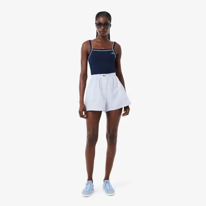 Oversized shorts i linblanding