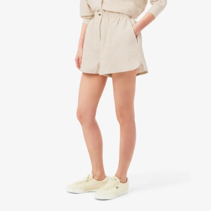 Oversized shorts i linblanding