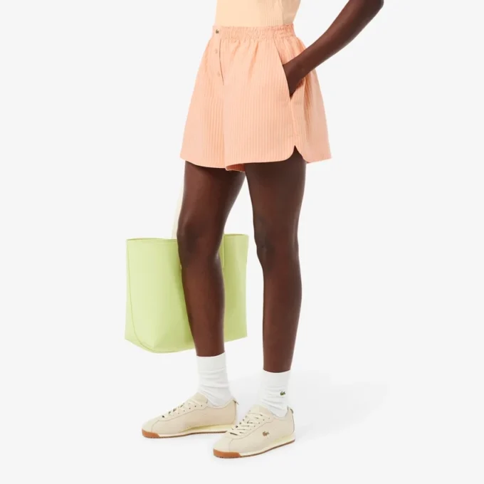 Oversized shorts i linblanding