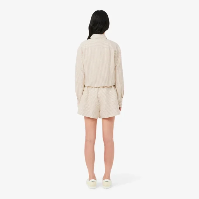 Oversized shorts i linblanding