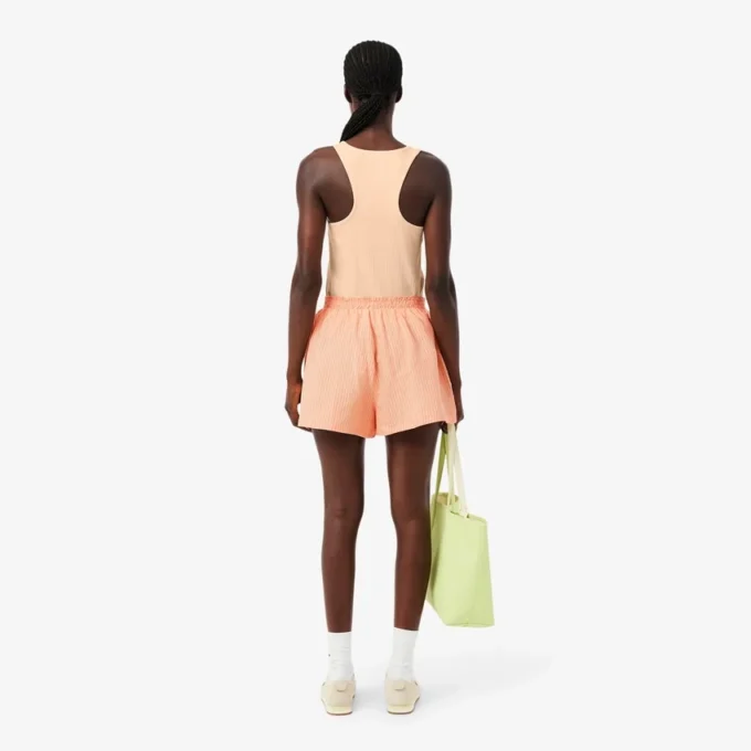 Oversized shorts i linblanding