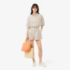 Oversized skjorte i linblanding