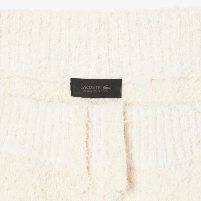 Oversized strikkede joggebukser for menn