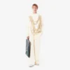 Oversized strikkede joggebukser for menn