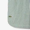 Oversized stripete pyjamasett i poplin
