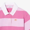 Oversized stripete rugby-polo i bomull