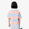 Oversized stripete rugby-polo i bomull