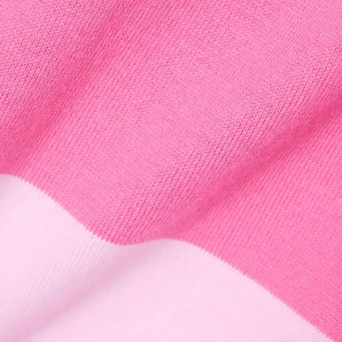Oversized stripete rugby-polo i bomull
