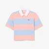 Oversized stripete rugby-polo i bomull