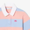 Oversized stripete rugby-polo i bomull