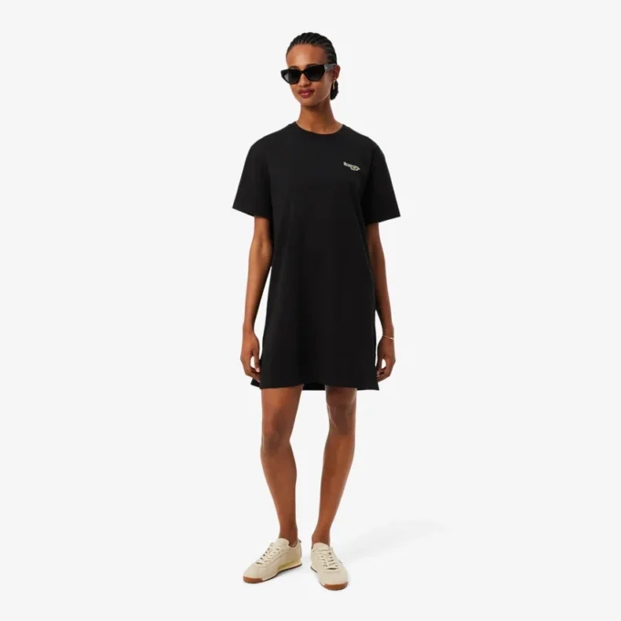 Oversized T-skjortekjole i bomull
