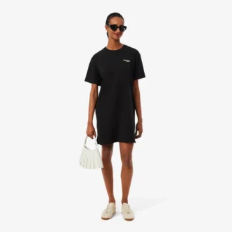 Oversized T-skjortekjole i bomull