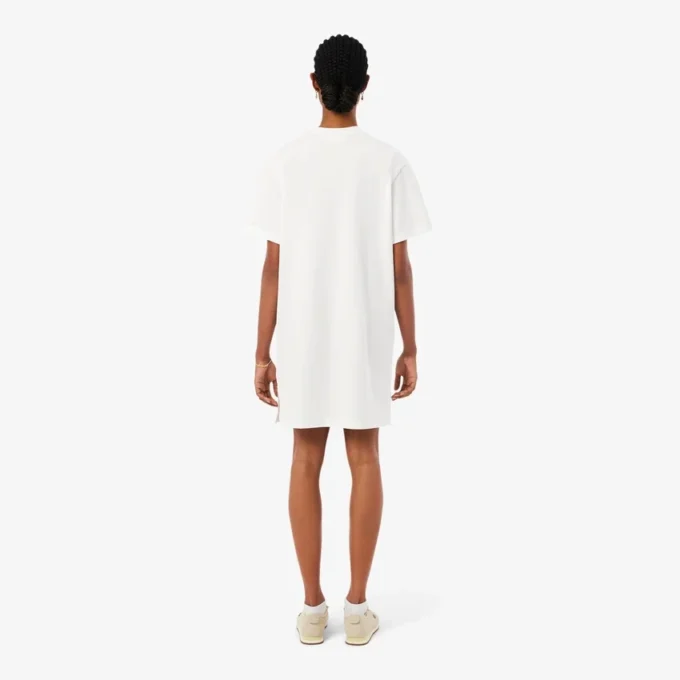 Oversized T-skjortekjole i bomull