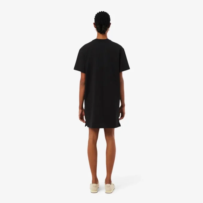 Oversized T-skjortekjole i bomull