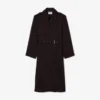 Oversized trenchcoat i ullblanding