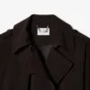 Oversized trenchcoat i ullblanding
