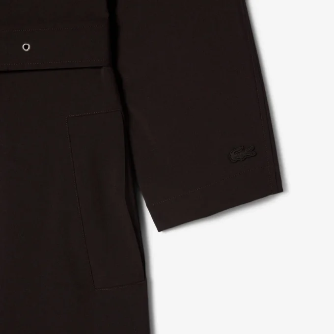 Oversized trenchcoat i ullblanding