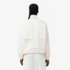 Oversized treningsjakke i linblanding