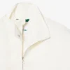 Oversized treningsjakke i linblanding