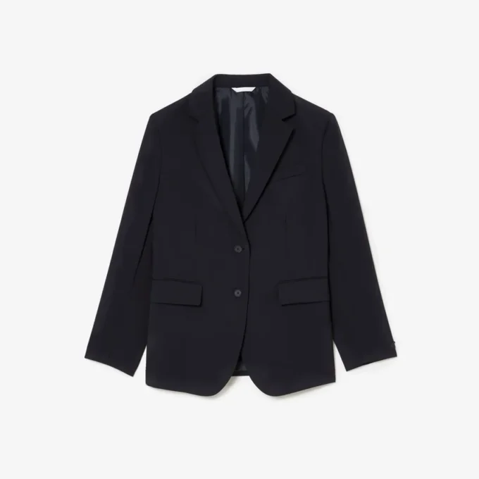 Oversized ullblazer for kvinner