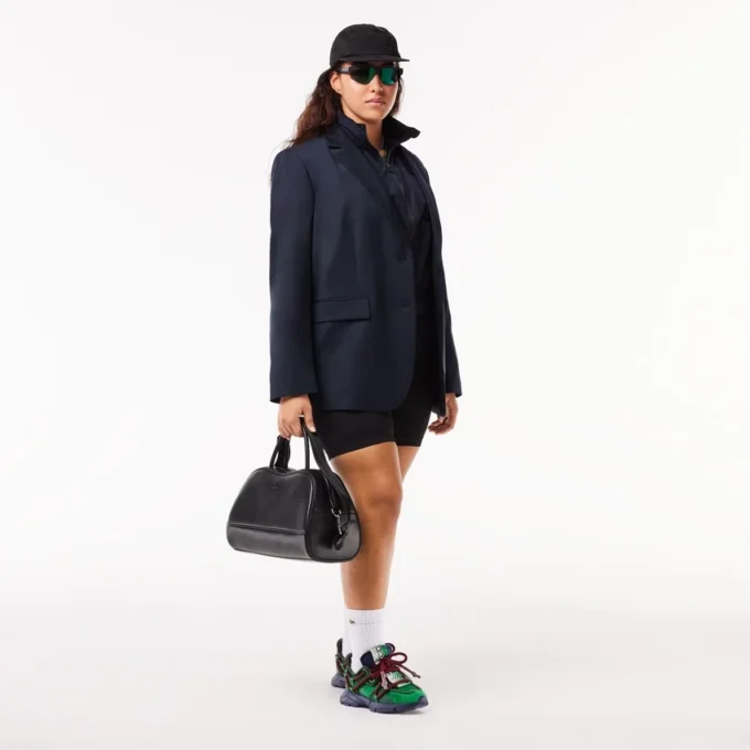 Oversized ullblazer for kvinner