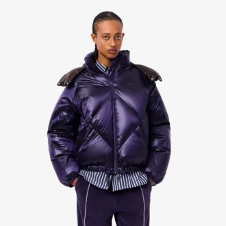 Oversized vannavvisende dunjakke for kvinner