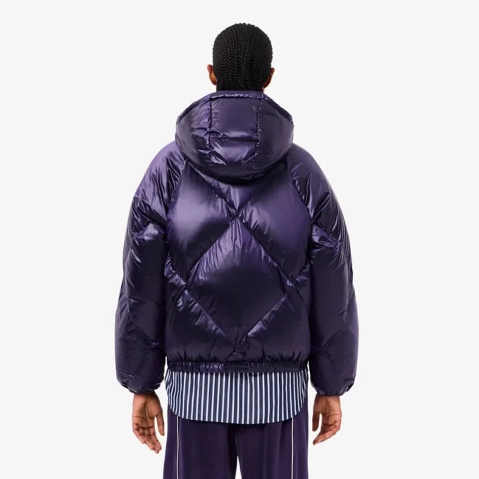 Oversized vannavvisende dunjakke for kvinner