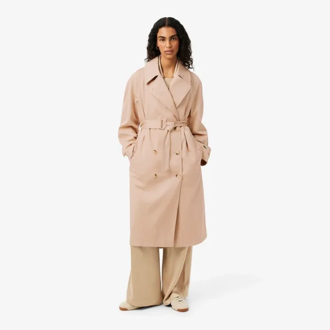 Oversized vannavvisende trenchcoat