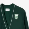 Oversized, vattert nylon-cardigan for damer
