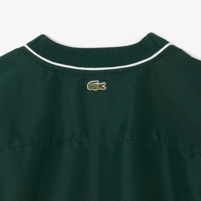 Oversized, vattert nylon-cardigan for damer