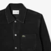 Overskjorte i tykk bomullsdenim for menn