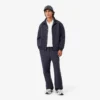 Paris Classic Fit-pologensere med åpen hals og broderi for menn
