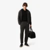 Paris Classic Fit-pologensere med åpen hals og broderi for menn