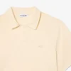 Paris Classic Fit-pologensere med åpen hals og broderi for menn