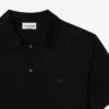 Paris Classic Fit-pologensere med åpen hals og broderi for menn