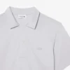 Paris Classic Fit-pologensere med åpen hals og broderi for menn