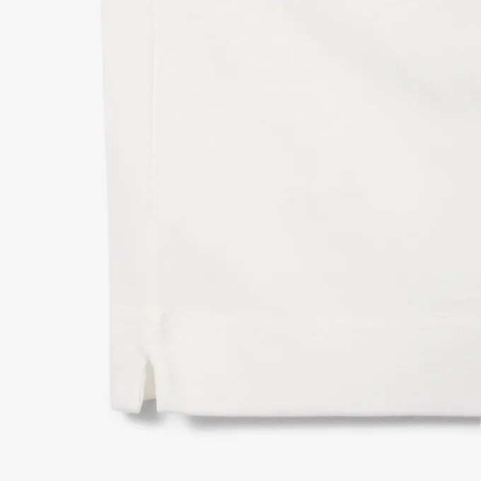Paris Classic Fit-pologensere med åpen hals og broderi for menn