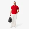 Paris Stretch Piqua-pologensere for menn med normal passform