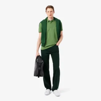 Paris Stretch Piqua-pologensere for menn med normal passform