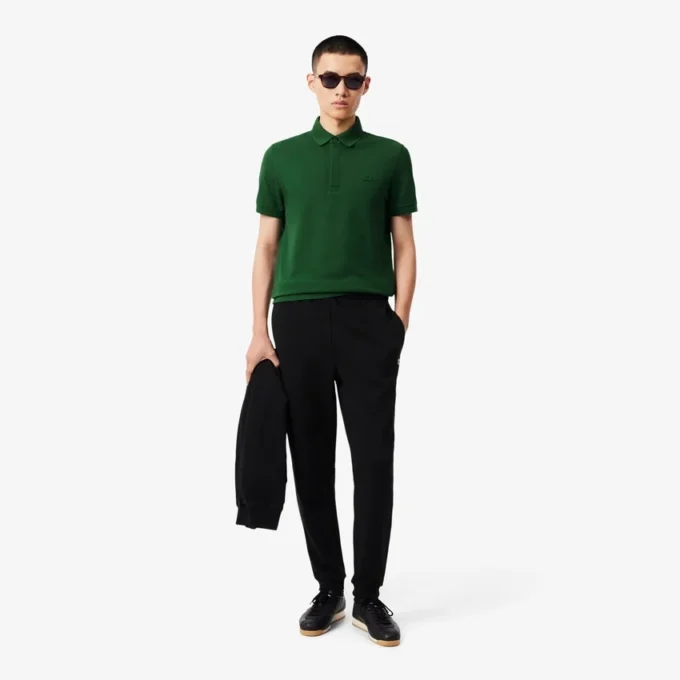 Paris Stretch Piqua-pologensere for menn med normal passform