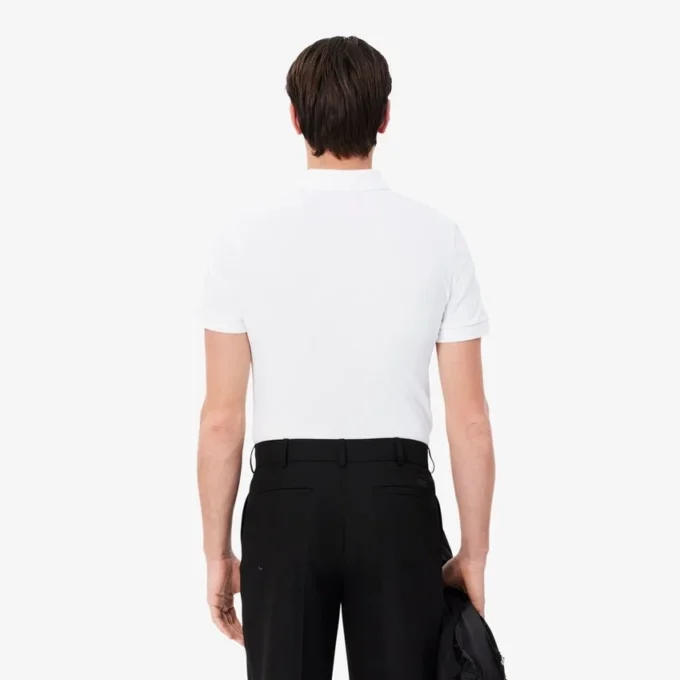 Paris Stretch Piqua-pologensere for menn med normal passform